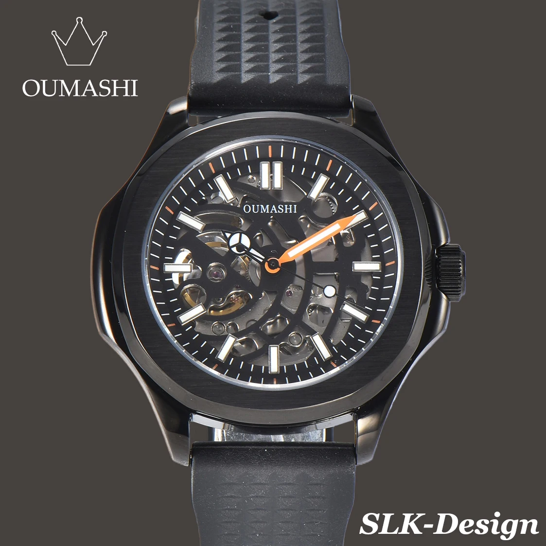 OUMASHI Design 42 mm Mechanical Men's Watch Skeleton Dial Luxury Automatic NH70 Movement Stainless Steel Waterproof Watch
OUMASHI Design 42 mm Mechanical Men's Watch Skeleton Dial Luxury Automatic NH70 Movement Stainless Steel Waterproof Watch