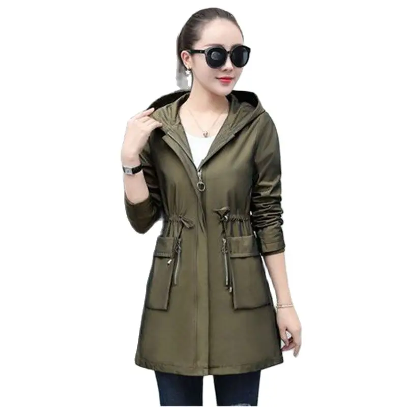 2023 Fashion Hooded Long Shiny Windbreaker Ladies Large Size Loose Spring And Autumn Casual Coat Slim And Slim Joker Top Woman5X
2023 Fashion Hooded Long Shiny Windbreaker Ladies Large Size Loose Spring And Autumn Casual Coat Slim And Slim Joker Top Woman5X