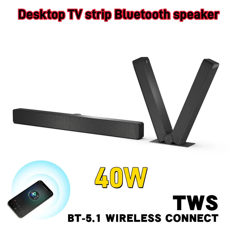 BS53 Wireless Speakers with FM Collapsible Soundbar Home Theater Surround Sound System TFCard/RCA Connection TV Sound Bar BT 5.1
BS53 Wireless Speakers with FM Collapsible Soundbar Home Theater Surround Sound System TFCard/RCA Connection TV Sound Bar BT 5.1