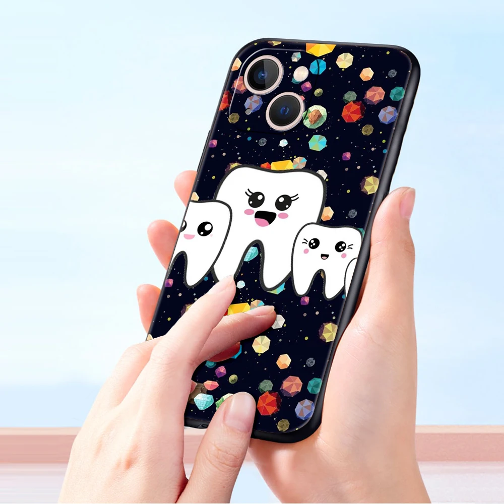 Phone Case Cover for iPhone 16 15 14 13 12 Pro Max 16e 11 Pro Max 7 8 Plus XS Shockproof Soft TPU Shell Dentist Tooth Capas Bags
Phone Case Cover for iPhone 16 15 14 13 12 Pro Max 16e 11 Pro Max 7 8 Plus XS Shockproof Soft TPU Shell Dentist Tooth Capas Bags