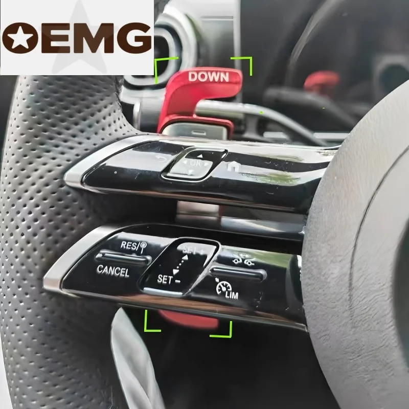 For Mercedes-Benz W206 C X254 GLC W223 S W214 E V295 EQE EQS CLE 2022-2025 car steering wheel shift paddles
For Mercedes-Benz W206 C X254 GLC W223 S W214 E V295 EQE EQS CLE 2022-2025 car steering wheel shift paddles
