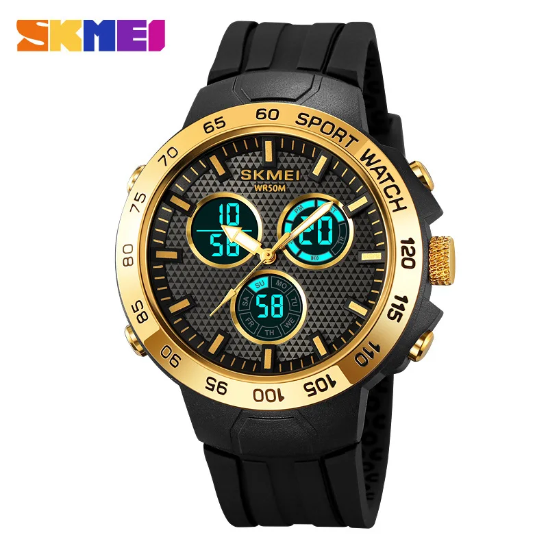 Skmei Men's Watch Student Trendy Sports Electronic Watch Alarm Clock Waterproof Luminous Multifunctional Electronic Watch
Skmei Men's Watch Student Trendy Sports Electronic Watch Alarm Clock Waterproof Luminous Multifunctional Electronic Watch
