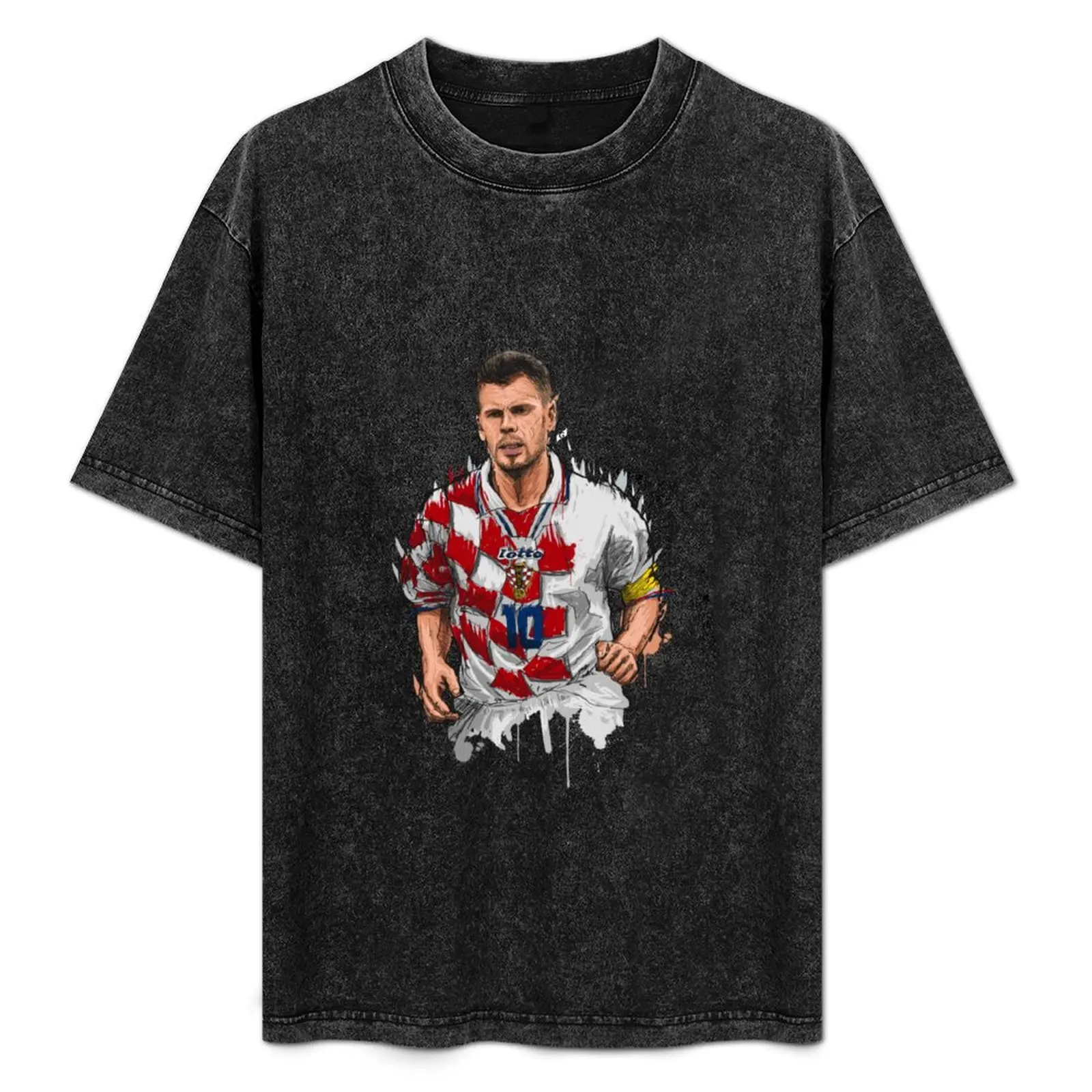 Zvonimir Boban Illustration T-Shirt Fashion Casual Short Sleeve Top
Zvonimir Boban Illustration T-Shirt Fashion Casual Short Sleeve Top