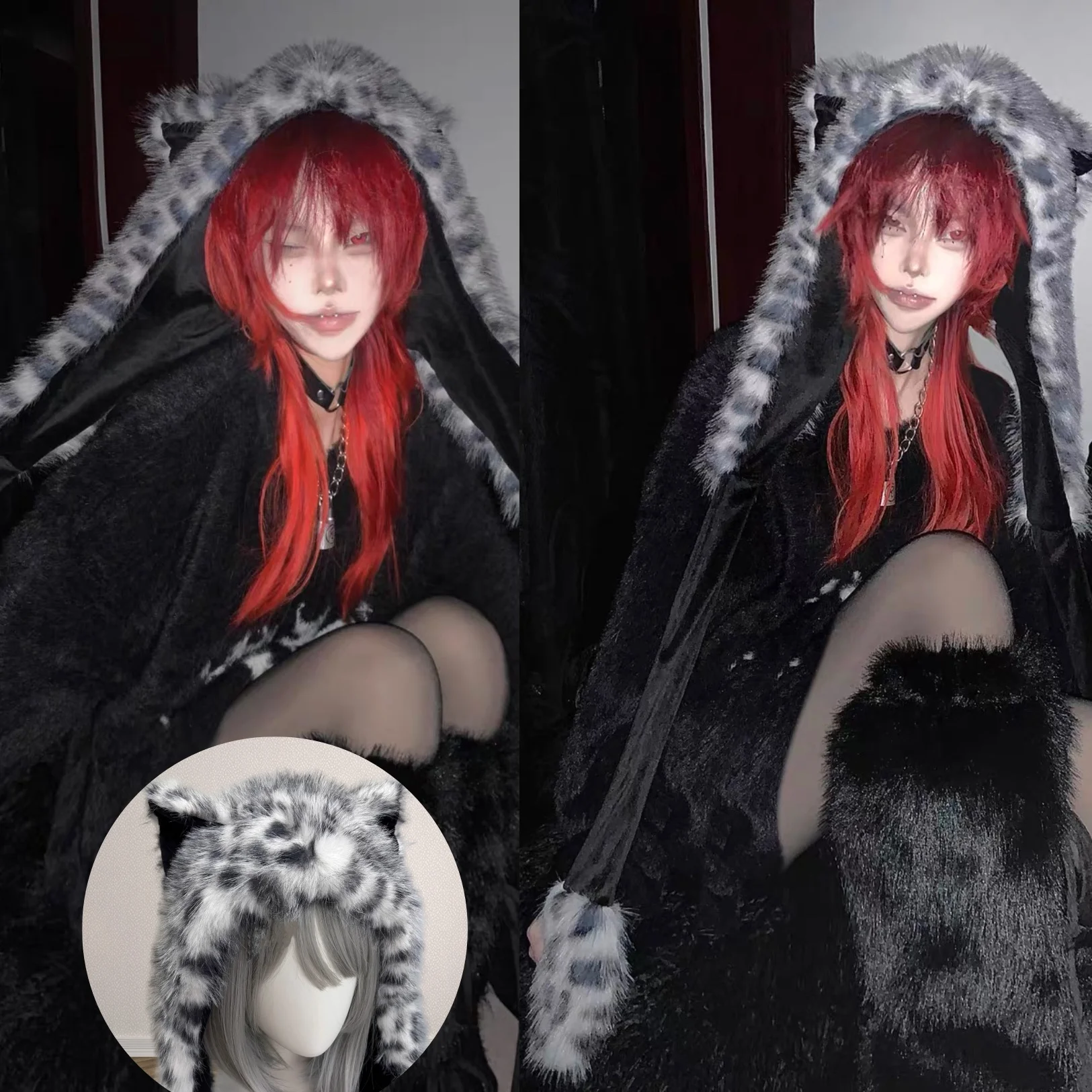 Новая популярная женская осенне-зимняя теплая флисовая шапка, шляпа с леопардовым принтом, милые крутые утолщенные пушистые наушники Y2K
Новая популярная женская осенне-зимняя теплая флисовая шапка, шляпа с леопардовым принтом, милые крутые утолщенные пушистые наушники Y2K