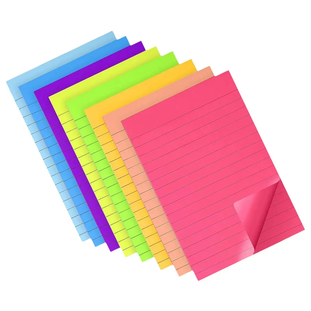 8Pcs Self Adhesive Small Memo Pads Portable Sticky Tabs Note Stickers for School Office Home Practical Reminder Notes
8Pcs Self Adhesive Small Memo Pads Portable Sticky Tabs Note Stickers for School Office Home Practical Reminder Notes