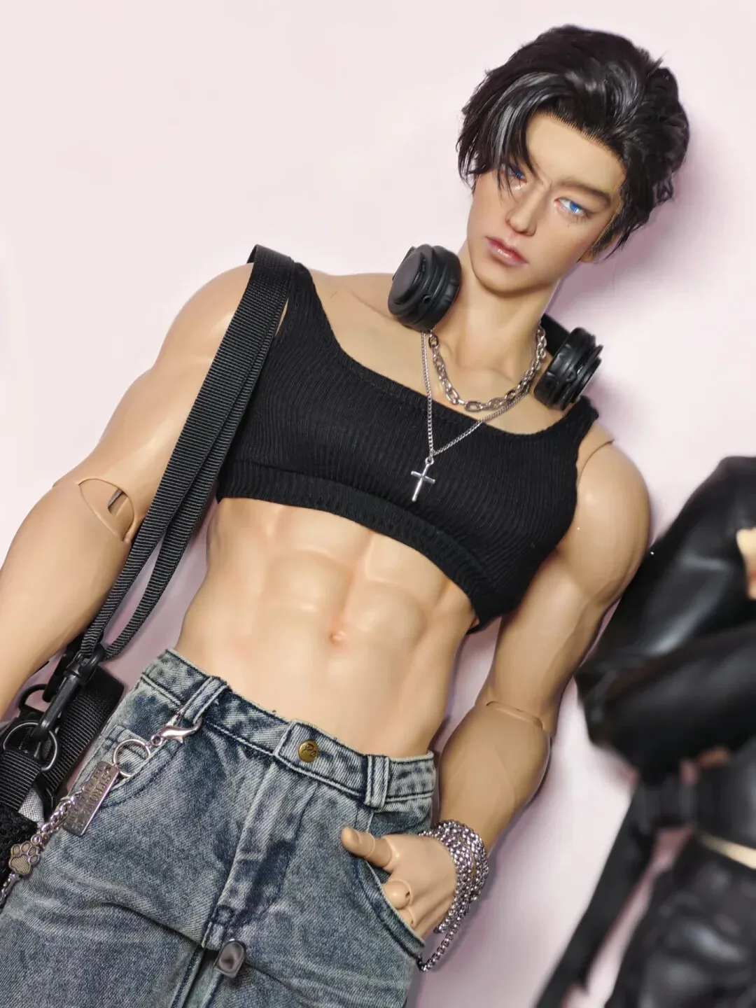 New 1/3 Doll's Clothes Fit To 75cm Male Bjd Doll Short Tight Gym Vest Dress Up Play House Girl Toys Doll Accessories, No Doll 
New 1/3 Doll's Clothes Fit To 75cm Male Bjd Doll Short Tight Gym Vest Dress Up Play House Girl Toys Doll Accessories, No Doll