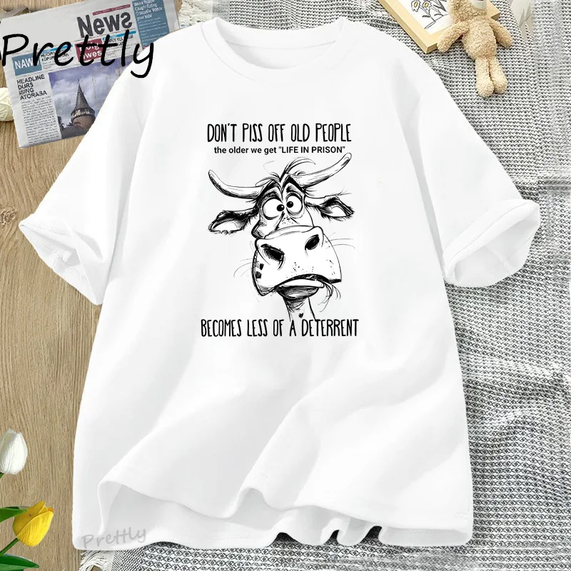 Don't Piss Off Old People T-Shirt Men Women Clothes Gift for Grandparents Retirement T-Shirt Funny Tees Cotton Short Sleeve Top
Don't Piss Off Old People T-Shirt Men Women Clothes Gift for Grandparents Retirement T-Shirt Funny Tees Cotton Short Sleeve Top