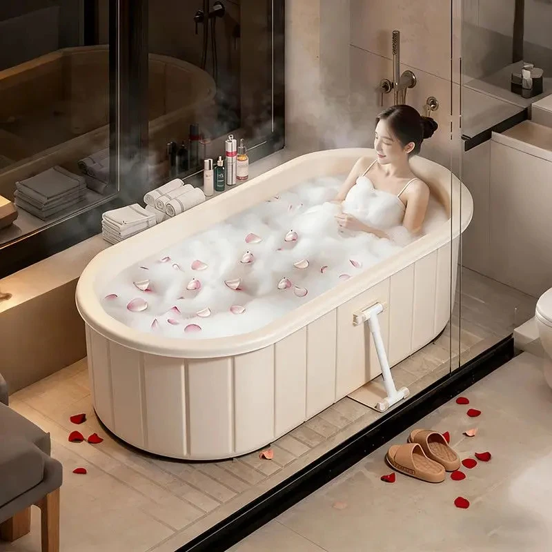 Home Use Foldable Bathtub Adult Bath Tub Thickened Full Body Soaking Tub Steam Bath Portable Wash Basin Spa Tub Premium Quality
Home Use Foldable Bathtub Adult Bath Tub Thickened Full Body Soaking Tub Steam Bath Portable Wash Basin Spa Tub Premium Quality