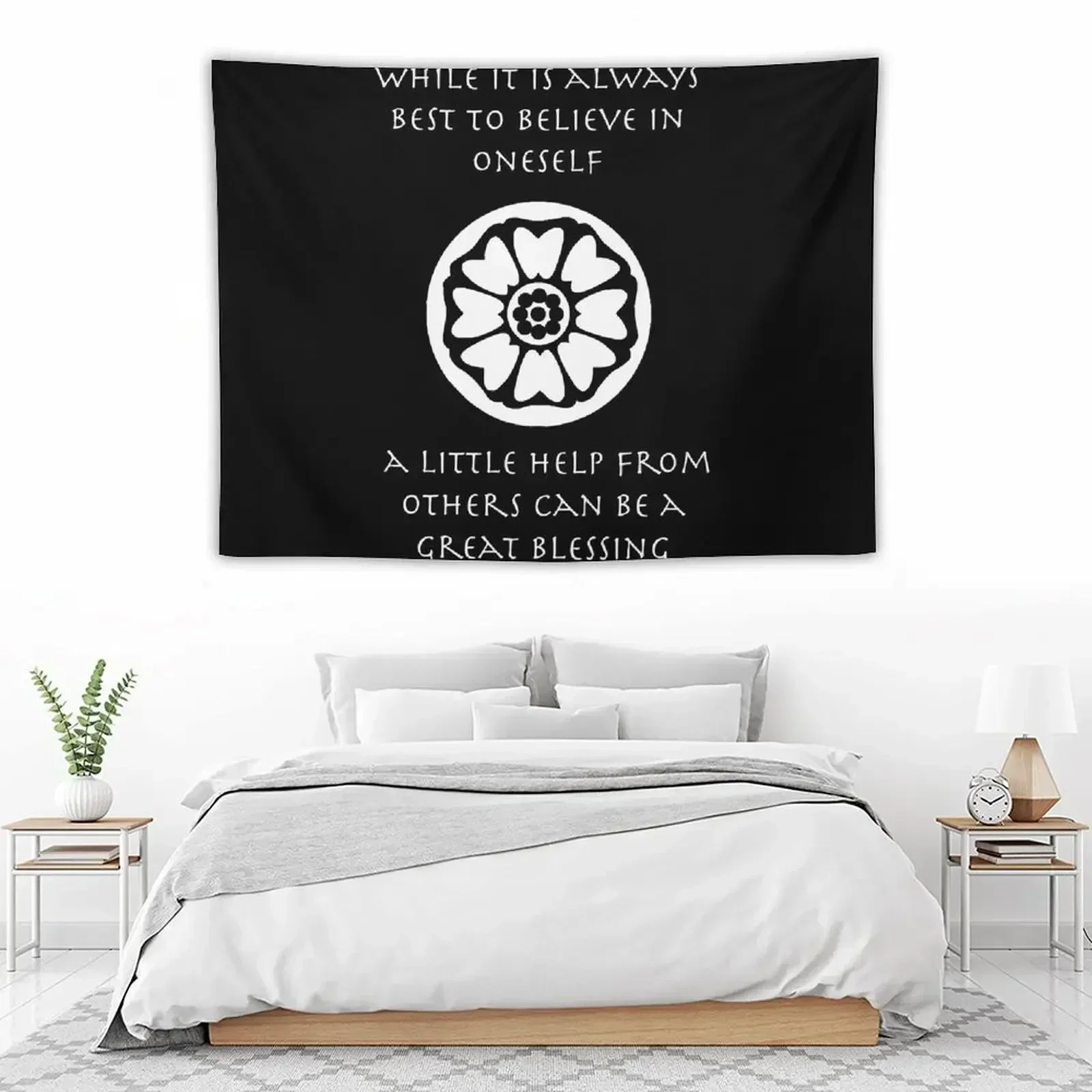 A Little Help From Others Can Be A Great Blessing - Iroh Quote Tapestry Decoration For Bedroom Aesthetic Home Decor Tapestry
A Little Help From Others Can Be A Great Blessing - Iroh Quote Tapestry Decoration For Bedroom Aesthetic Home Decor Tapestry