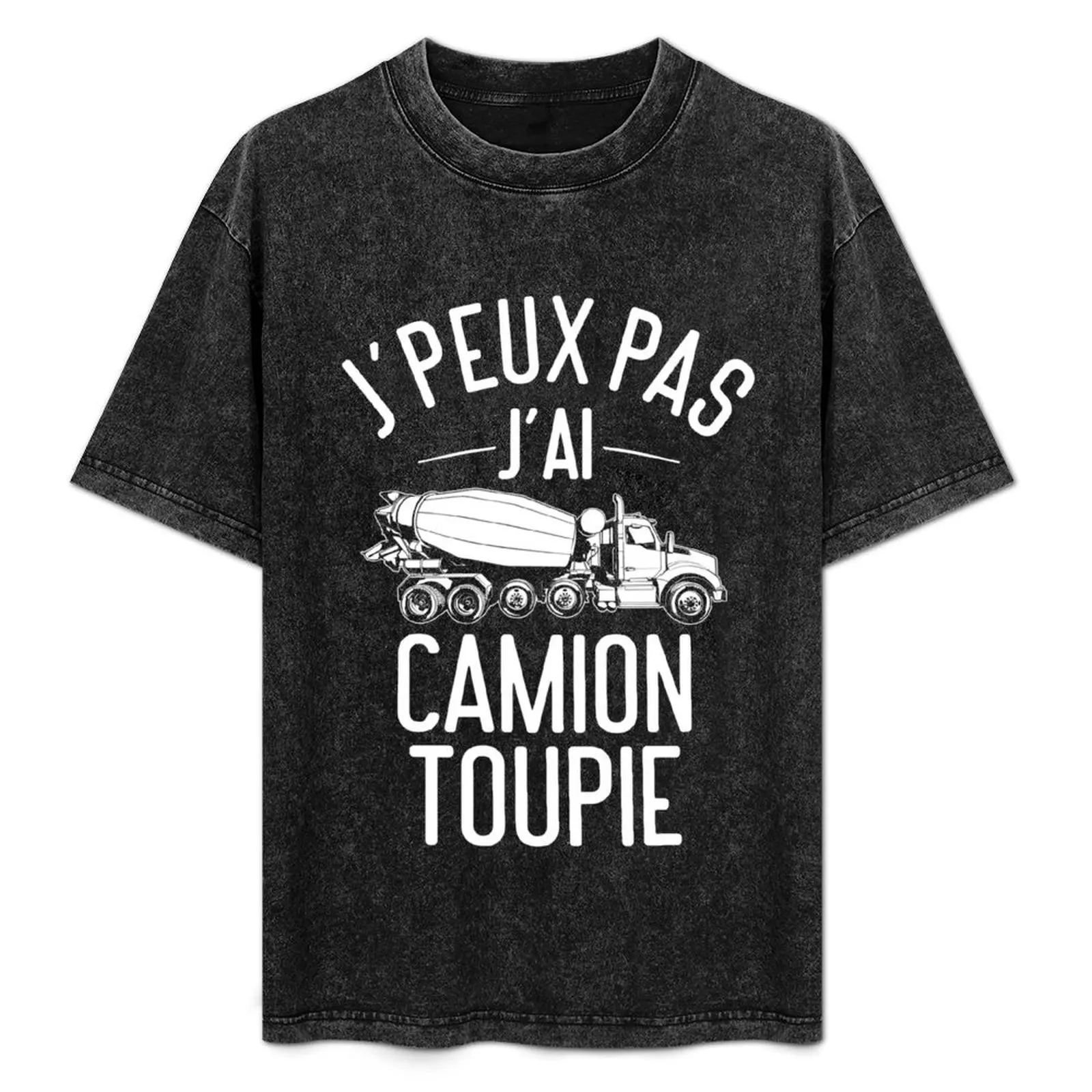 I Can't Have Toupie Truck Concrete Works T-Shirt Lightweight Print T-Shirt
I Can't Have Toupie Truck Concrete Works T-Shirt Lightweight Print T-Shirt