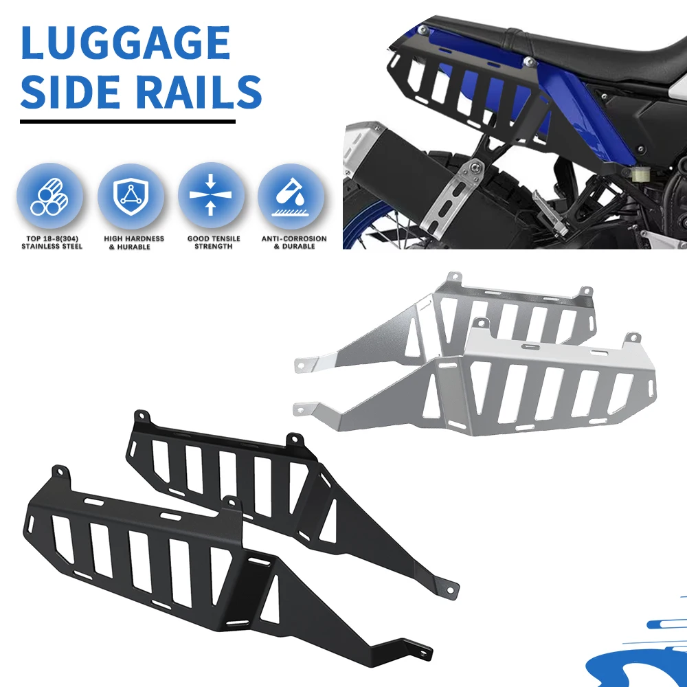 Комплект боковых багажных креплений для мотоциклов Yamaha Tenere 700 / Rally / T7 / T700 2020-2024 годов выпуска (модели 2025-2026)
Комплект боковых багажных креплений для мотоциклов Yamaha Tenere 700 / Rally / T7 / T700 2020-2024 годов выпуска (модели 2025-2026)