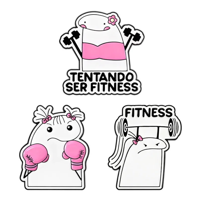 Funny Fitness Stickman Anime Enamel Pins Cartoon sporty girl Metal accessory badge Decoration Lapel Jewelry Gift
Funny Fitness Stickman Anime Enamel Pins Cartoon sporty girl Metal accessory badge Decoration Lapel Jewelry Gift