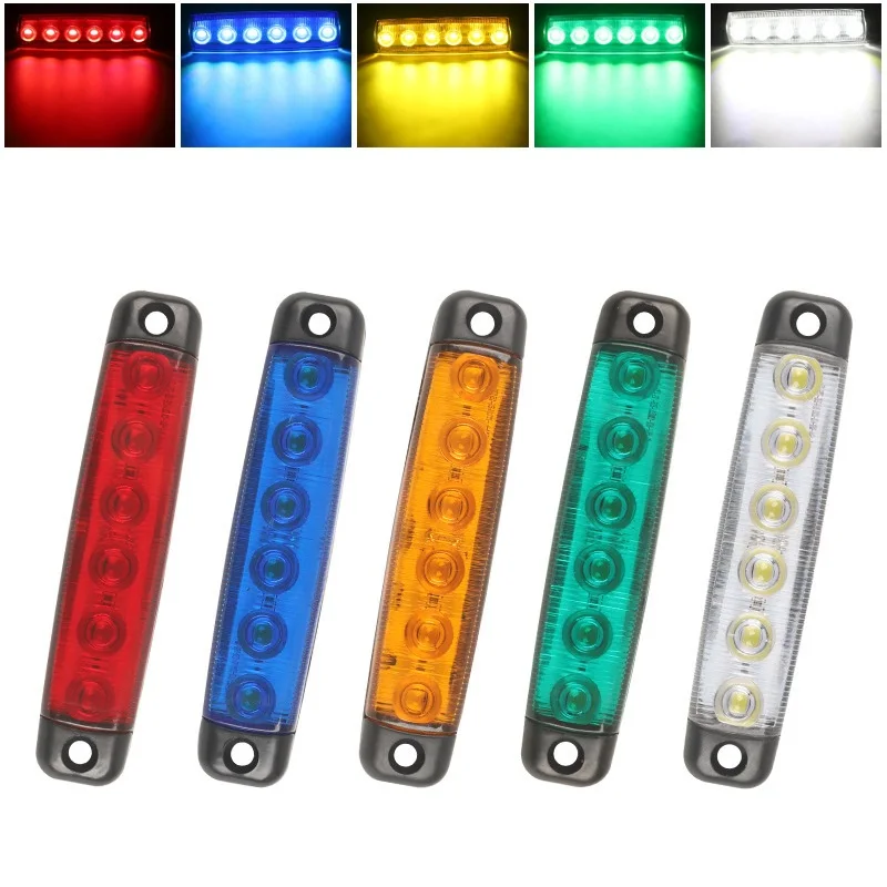 12V 24V 6smd Светодиодный боковой фонарь для грузовика Лампа для прицепа Янтарный Белый Красный Синий
12V 24V 6smd Светодиодный боковой фонарь для грузовика Лампа для прицепа Янтарный Белый Красный Синий