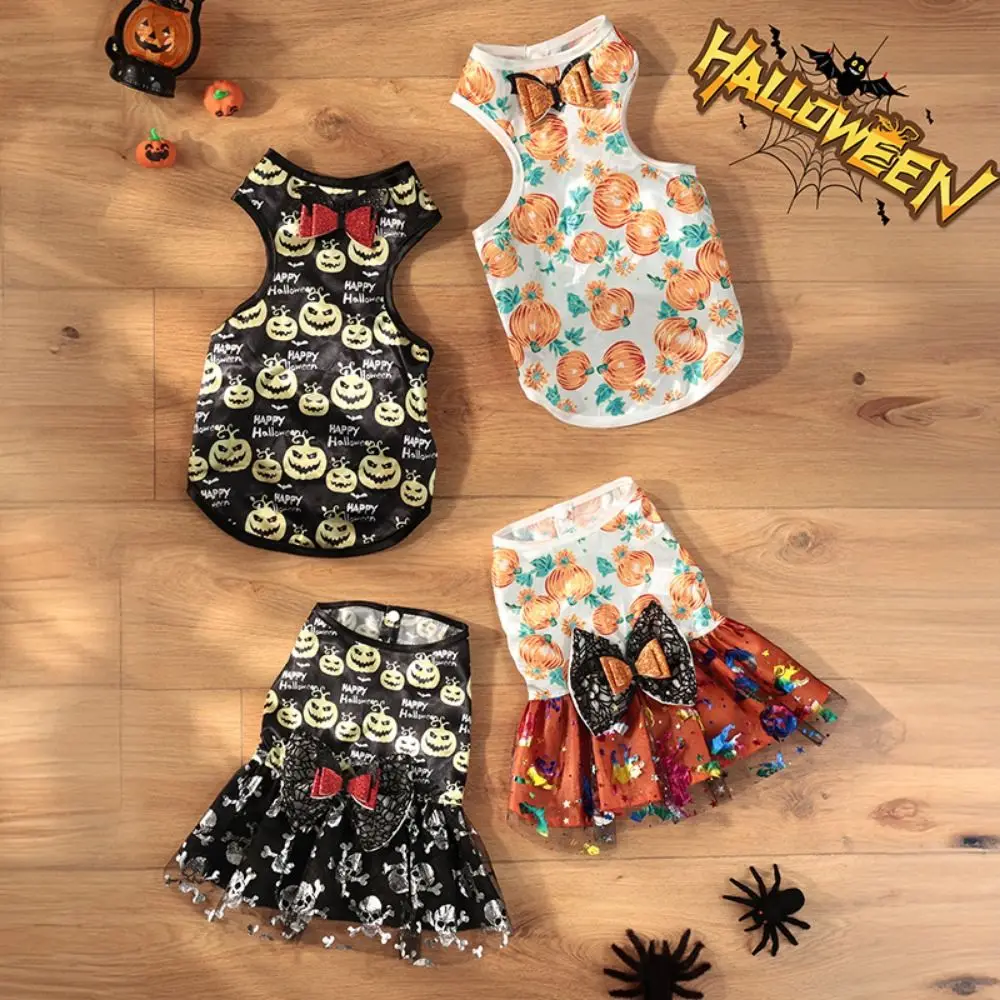 Creative Halloween Dog Dress Pumpkin Pattern Cute Dog Pumpkin Lace Dress Polyester Portable Pet Lace Skirt Party Supplies
Creative Halloween Dog Dress Pumpkin Pattern Cute Dog Pumpkin Lace Dress Polyester Portable Pet Lace Skirt Party Supplies