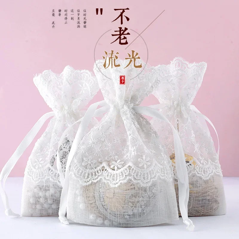 10 Pieces Exquisite Bamboo Fabric Lace Embroidered Lace Bag Factory Supply Cosmetic Gift Jewelry Drawstring Pocket
10 Pieces Exquisite Bamboo Fabric Lace Embroidered Lace Bag Factory Supply Cosmetic Gift Jewelry Drawstring Pocket