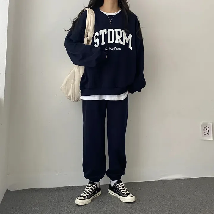Trendy Cotton Thickened Thin Style Sportswear Set for Women Spring Autumn Winter Running Fashionable Casual Work out Suit
Trendy Cotton Thickened Thin Style Sportswear Set for Women Spring Autumn Winter Running Fashionable Casual Work out Suit