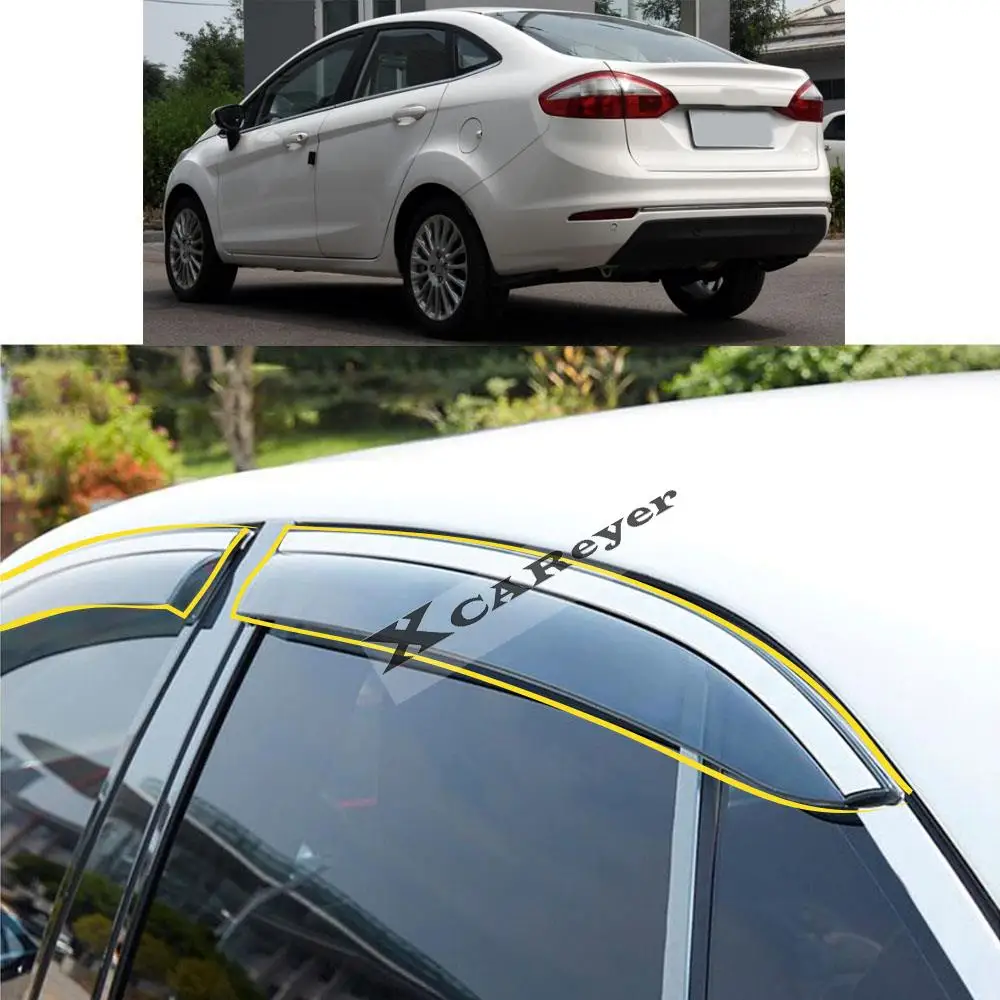 Для Ford Fiesta Sedan 2009-2010 2011-2012 2013 2014 2015 2016 автомобильная наклейка пластиковое оконное стекло ветрозащитный козырек от дождя/солнца вентиляционное отверстие
Для Ford Fiesta Sedan 2009-2010 2011-2012 2013 2014 2015 2016 автомобильная наклейка пластиковое оконное стекло ветрозащитный козырек от дождя/солнца вентиляционное отверстие