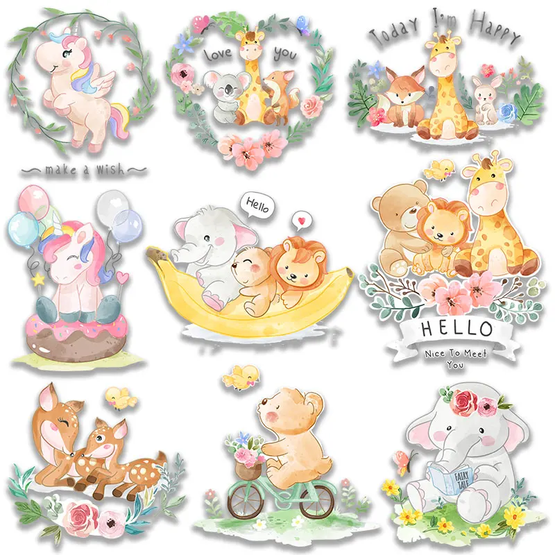 Moon Star Balloon “Have a Nice Day" "Let's Play Together" Cartoon Animal Stickers Iron Sticker for Clothing DIY Appliques
Moon Star Balloon “Have a Nice Day" "Let's Play Together" Cartoon Animal Stickers Iron Sticker for Clothing DIY Appliques