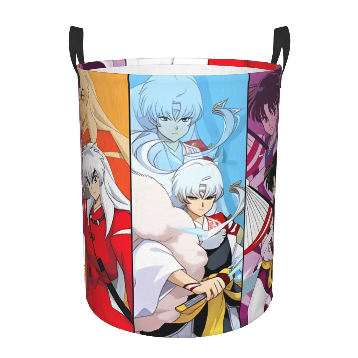 Inuyasha Kikyo Kagome Higurashi Laundry Hamper Large Clothes Storage Basket Sango Naraku Book Socks Bin Organizer for Family
Inuyasha Kikyo Kagome Higurashi Laundry Hamper Large Clothes Storage Basket Sango Naraku Book Socks Bin Organizer for Family