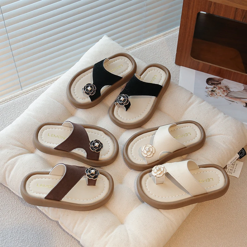 Summer New Non-slip Children's Flip-flops Girls Fashion Beach Shoes Outdoor Sandals Little Girl Flowers Slippers Junior Footwear
Summer New Non-slip Children's Flip-flops Girls Fashion Beach Shoes Outdoor Sandals Little Girl Flowers Slippers Junior Footwear