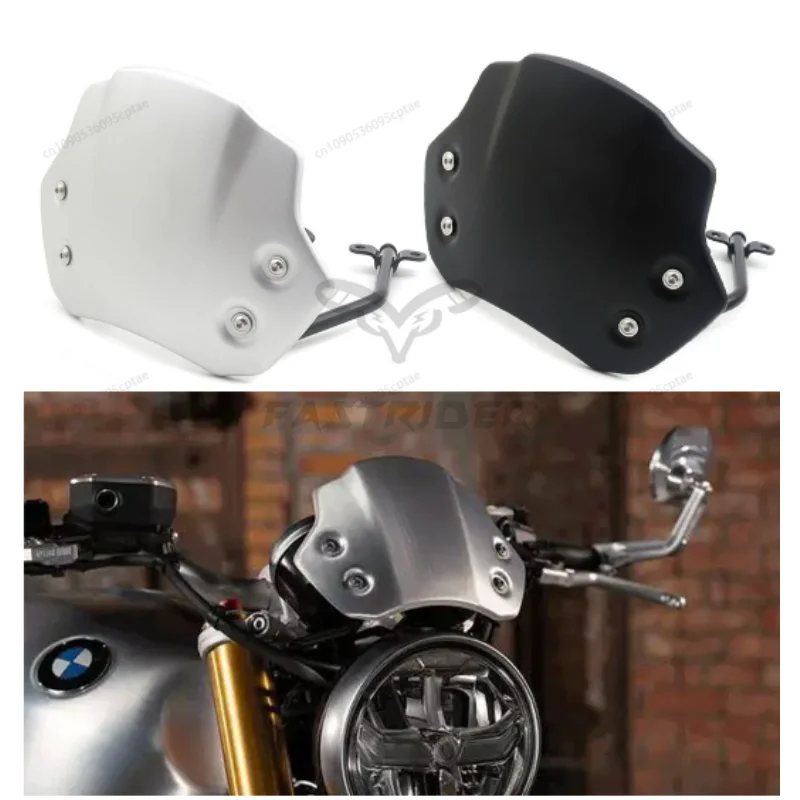 Motorcycle Windshield For BMW R NINET NINET RNINE T 9 T Racer Pure Urban Scrambler 2014-2023 Aluminum Wind Deflector Windscreen
Motorcycle Windshield For BMW R NINET NINET RNINE T 9 T Racer Pure Urban Scrambler 2014-2023 Aluminum Wind Deflector Windscreen