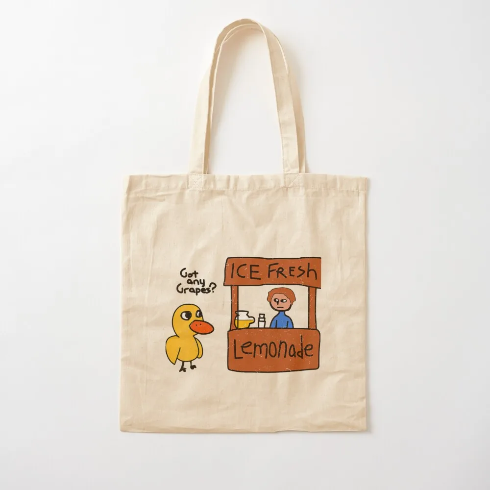 Ice Fresh Lemonade Got Any Grapes Duck Funny Tote Bag Canvas bag for women canvas tote bag Canvas Tote
Ice Fresh Lemonade Got Any Grapes Duck Funny Tote Bag Canvas bag for women canvas tote bag Canvas Tote