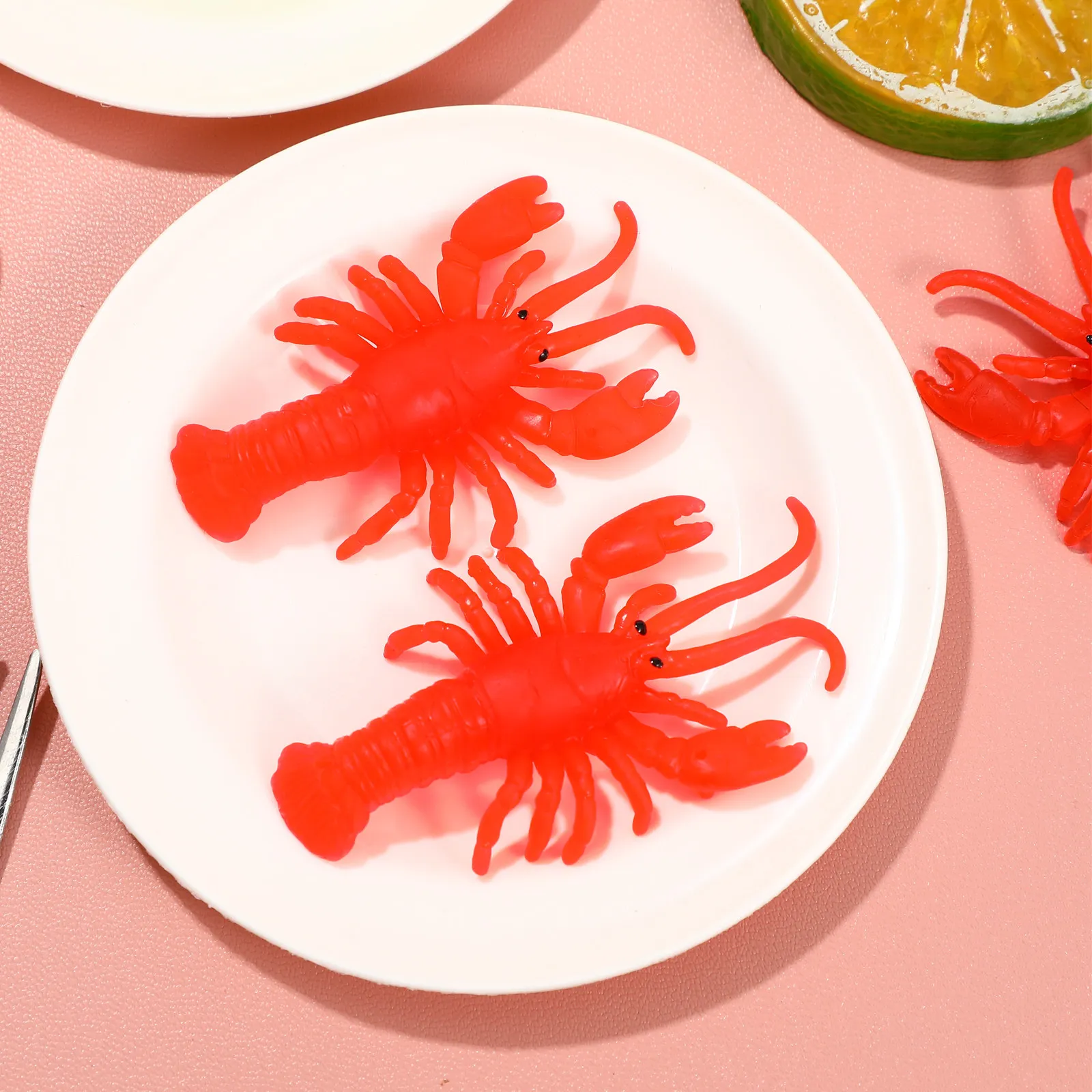 12Pcs Simulation Lobster Soft Tpr Rubber Marine Animal Kids Educational Cognitive Early Learning Crawfish Party Supplies
12Pcs Simulation Lobster Soft Tpr Rubber Marine Animal Kids Educational Cognitive Early Learning Crawfish Party Supplies
