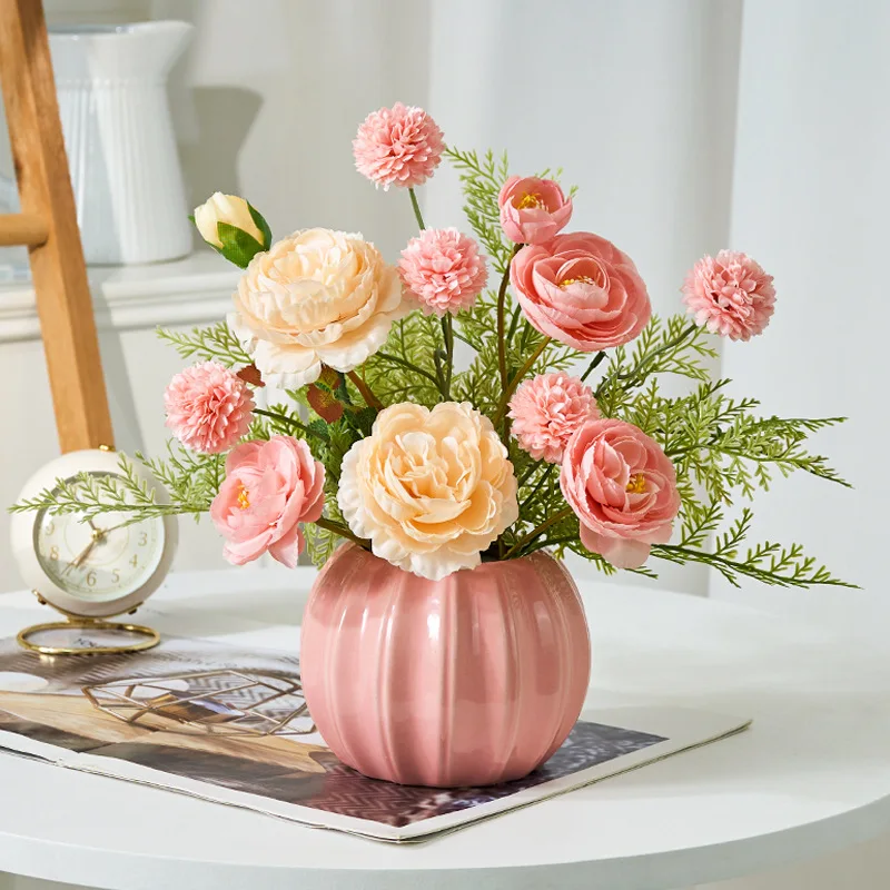 Floral Arrangement Living Room Flower Art Decoration Artificial Flowers Bouquet Tabletop Bionic Flowers Flowers Silk Flower
Floral Arrangement Living Room Flower Art Decoration Artificial Flowers Bouquet Tabletop Bionic Flowers Flowers Silk Flower