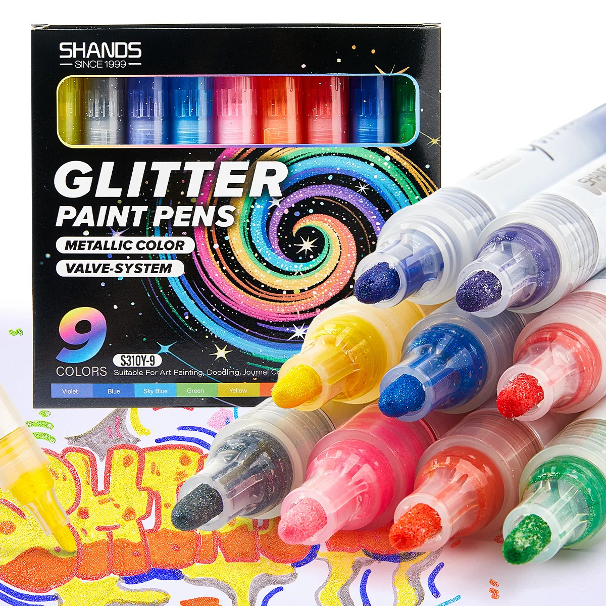 9-цветный блестящий маркер, студенческий акриловый маркер, вспышка, цветной быстросохнущий маркер 2,0 мм
9-цветный блестящий маркер, студенческий акриловый маркер, вспышка, цветной быстросохнущий маркер 2,0 мм