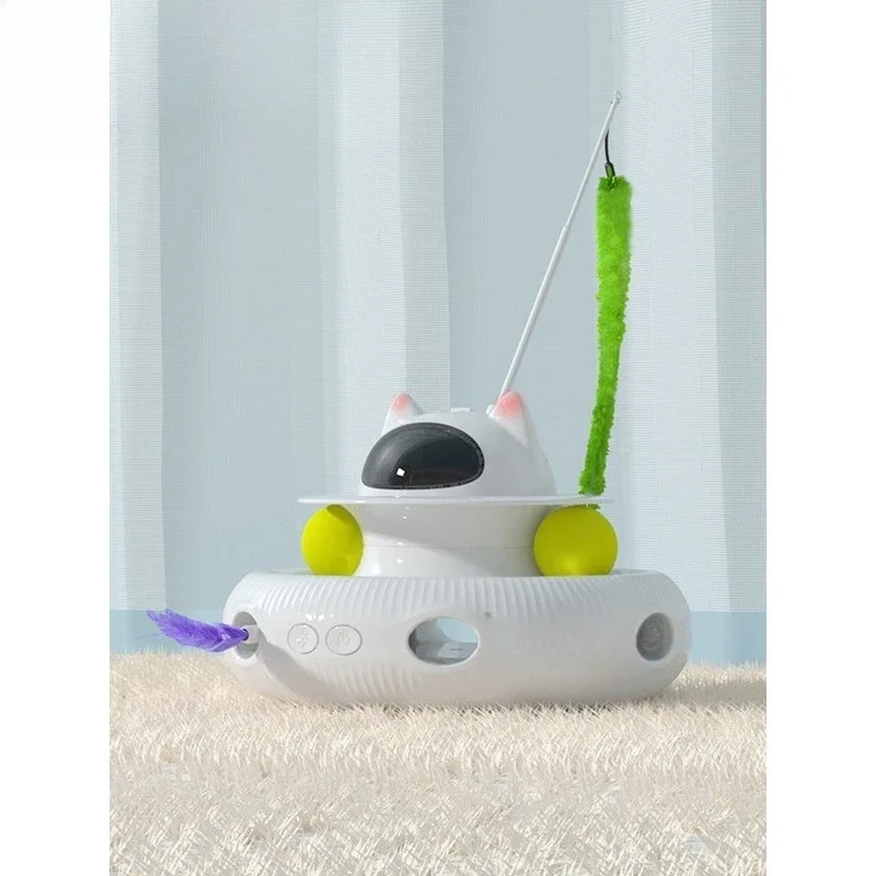 Pet Smart Cat Teasing 360 Automatic Rotating Cat Teasing Stick Boredom Relieve Durable Play
Pet Smart Cat Teasing 360 Automatic Rotating Cat Teasing Stick Boredom Relieve Durable Play