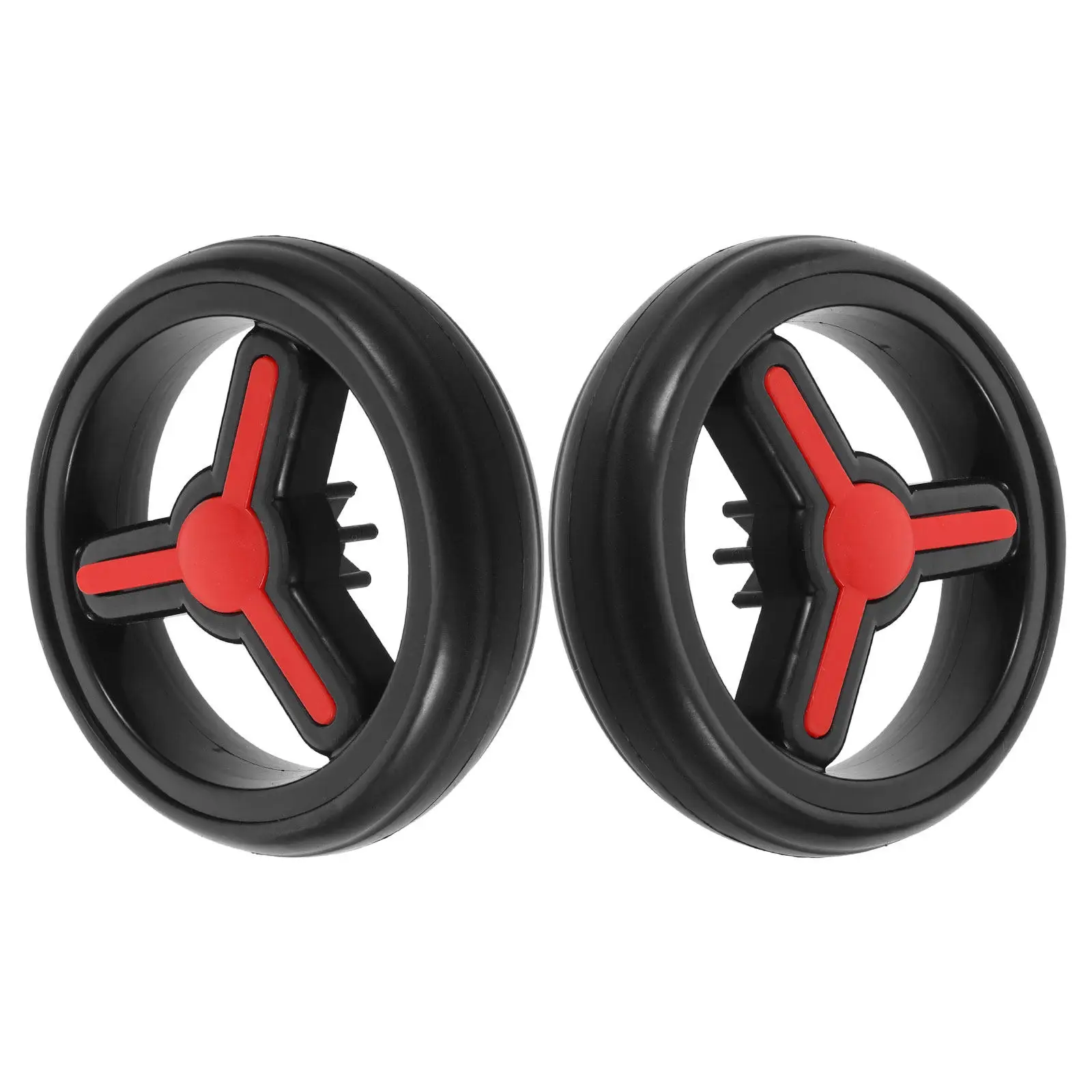 2Pcs Baby Stroller Wheels Replacement Shock Absorption Brake Lock 5.5 Inch Diameter for Pram Pushchair Smooth Silent Rolling
2Pcs Baby Stroller Wheels Replacement Shock Absorption Brake Lock 5.5 Inch Diameter for Pram Pushchair Smooth Silent Rolling