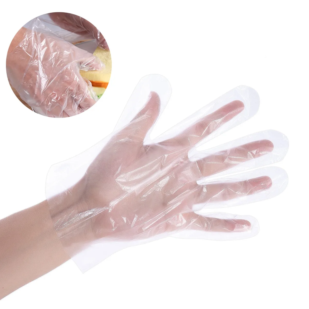 300Pcs Ambidextrous Large Size No Latex Odor Food Service Cooking Cleaning Plastic Gloves
300Pcs Ambidextrous Large Size No Latex Odor Food Service Cooking Cleaning Plastic Gloves