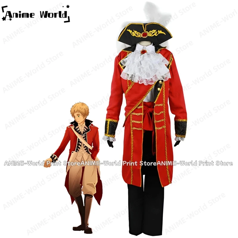 《Custom Size》Anime Red Cool Arthur·Kirkland Costume Axis Powers Popular Cartoon Cloth Christmas Party Halloween Uniform
《Custom Size》Anime Red Cool Arthur·Kirkland Costume Axis Powers Popular Cartoon Cloth Christmas Party Halloween Uniform