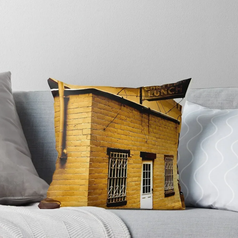 Canteen Lunch Ottumwa, Iowa — Originator of the Famous Loose Meat Sandwich Throw Pillow Cusions Cover pillow
Canteen Lunch Ottumwa, Iowa — Originator of the Famous Loose Meat Sandwich Throw Pillow Cusions Cover pillow