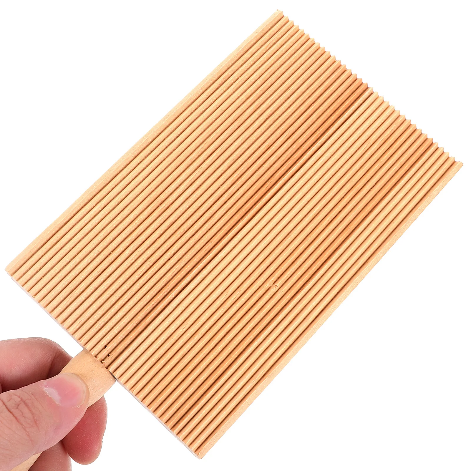 1Pcs Board Khaki High Quality Wooden Gnocchi Pasta Maker Easy-Grip Handle for Sauce Holding Pasta Making Kitchen Tool
1Pcs Board Khaki High Quality Wooden Gnocchi Pasta Maker Easy-Grip Handle for Sauce Holding Pasta Making Kitchen Tool