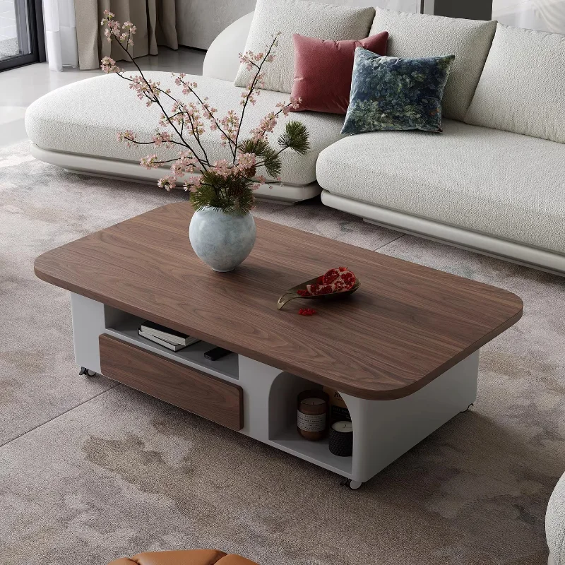 North American black walnut solid wood coffee table home living room modern minimalist designer minimalist mid-century style
North American black walnut solid wood coffee table home living room modern minimalist designer minimalist mid-century style
