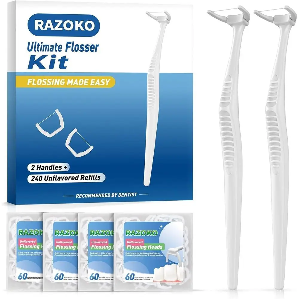 Durable Dental Scraper Kit with 240 Replacements and 2 White Handles for Hard-to-Reach Areas
Durable Dental Scraper Kit with 240 Replacements and 2 White Handles for Hard-to-Reach Areas