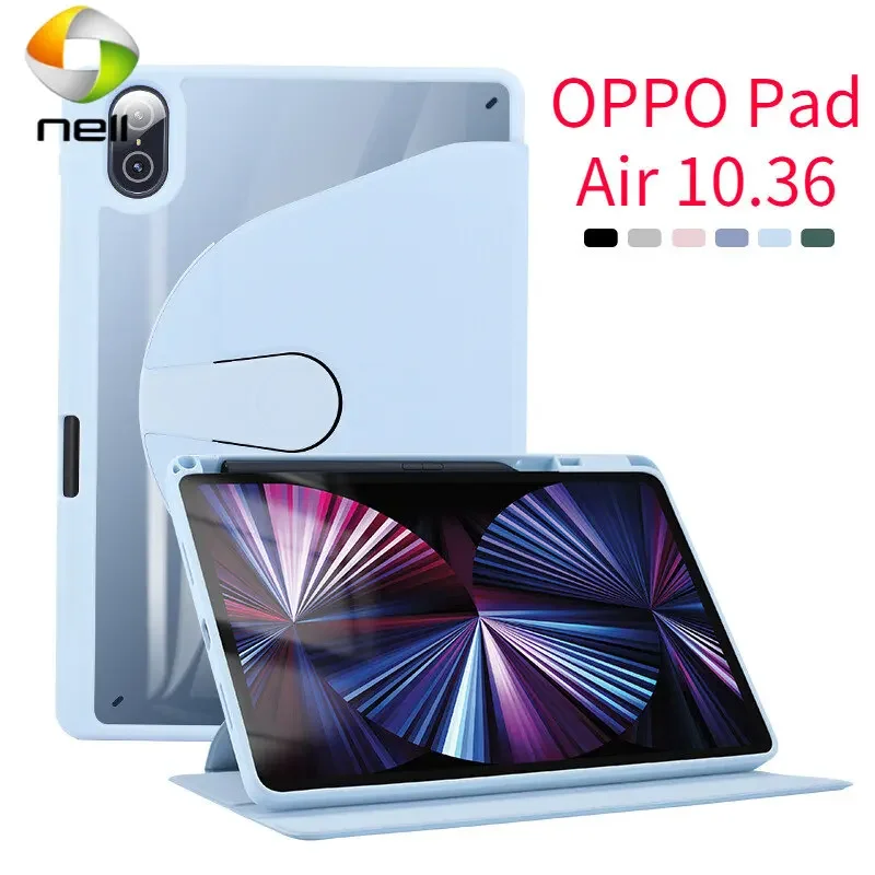 Вращающийся на 360 градусов смарт-чехол для OPPO Pad Air 10,36 дюйма с держателем для карандашей, умный чехол для автоматического сна и пробуждения
Вращающийся на 360 градусов смарт-чехол для OPPO Pad Air 10,36 дюйма с держателем для карандашей, умный чехол для автоматического сна и пробуждения