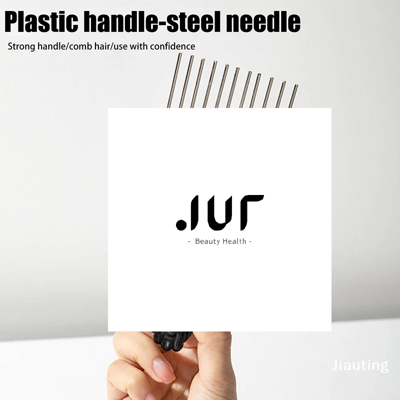 Черная металлическая афроамериканская расческа, расческа для волос, расческа для парикмахерских, инструмент для укладки, аксессуары для салона, парикмахерской
Черная металлическая афроамериканская расческа, расческа для волос, расческа для парикмахерских, инструмент для укладки, аксессуары для салона, парикмахерской