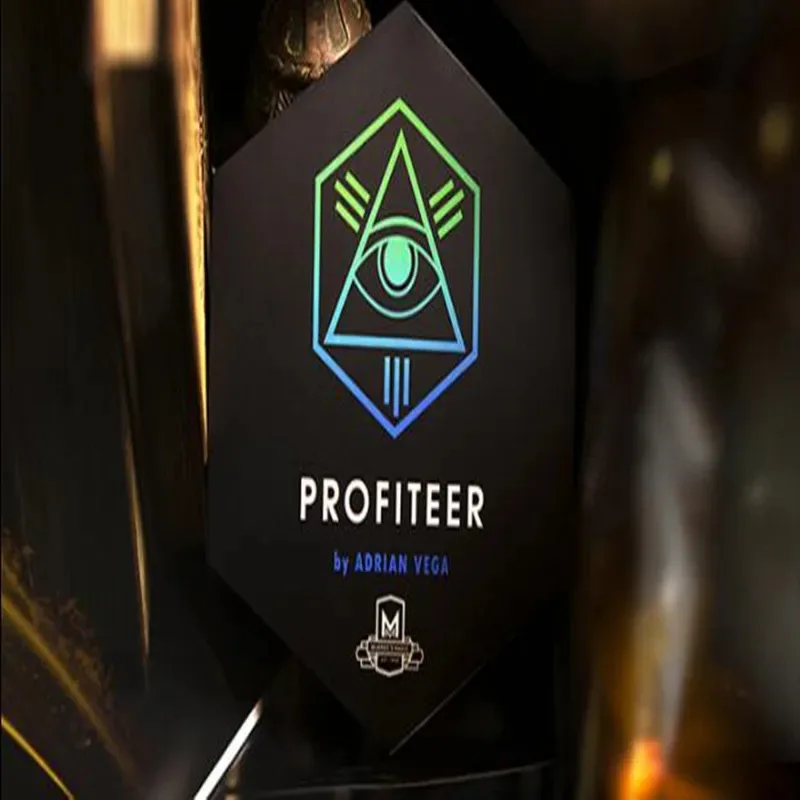 Profiteer by Adrian Vega (Gimmick+Online Instruct) Close up Magic Stage Magic Tricks For Professional Magicians Illusions Fun
Profiteer by Adrian Vega (Gimmick+Online Instruct) Close up Magic Stage Magic Tricks For Professional Magicians Illusions Fun