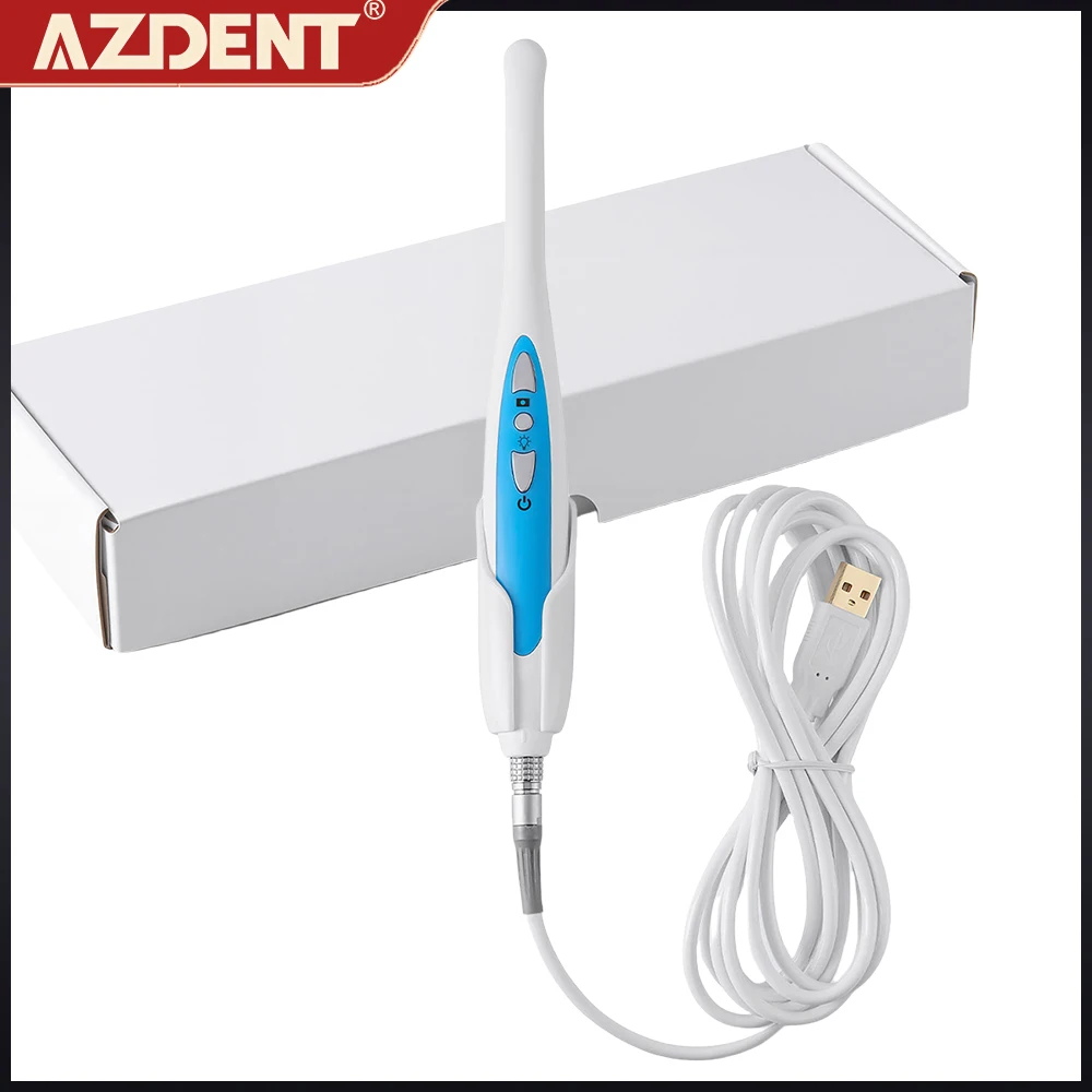AZDENT Dental Camera Intraoral Dentist Equipment Intra Oral 6 Leds Light Auto-focus Endoscope Camera Dental Supplies
AZDENT Dental Camera Intraoral Dentist Equipment Intra Oral 6 Leds Light Auto-focus Endoscope Camera Dental Supplies