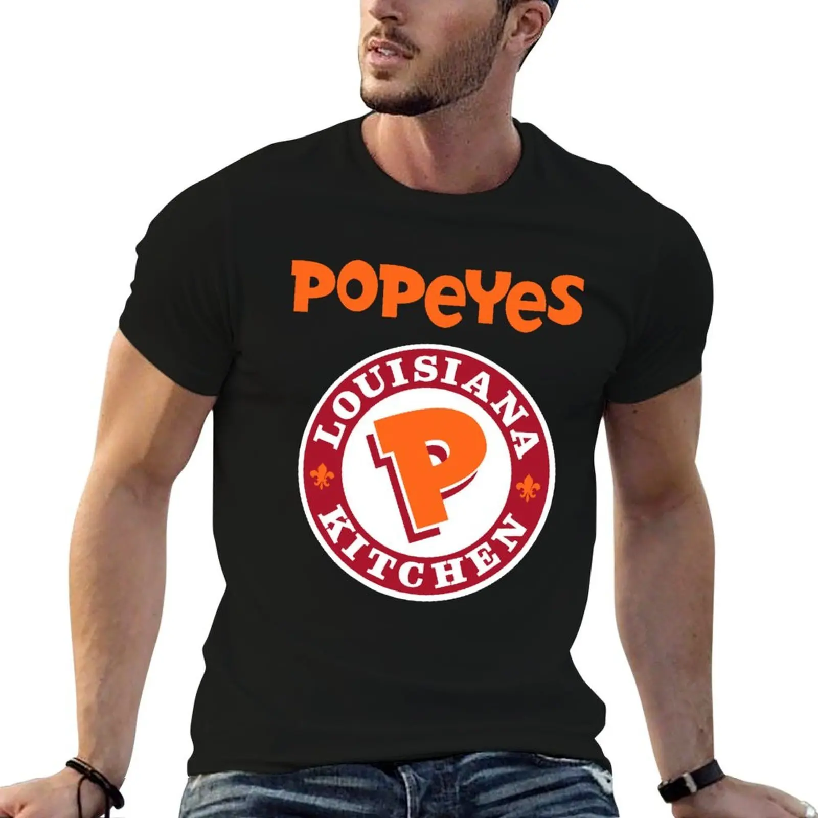 Popeyes Louisiana Kitchen classic logos T-Shirt man t shirt graphic cotton tshirt 100% t shirt man luxury T-shirt
Popeyes Louisiana Kitchen classic logos T-Shirt man t shirt graphic cotton tshirt 100% t shirt man luxury T-shirt