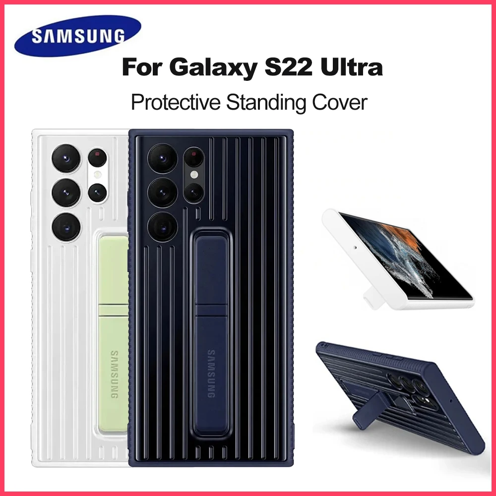 Оригинальный защитный чехол для Samsung Galaxy S22 Ultra, 2, съемная подставка, чехол для телефона с высокой степенью защиты EF-RS908
Оригинальный защитный чехол для Samsung Galaxy S22 Ultra, 2, съемная подставка, чехол для телефона с высокой степенью защиты EF-RS908