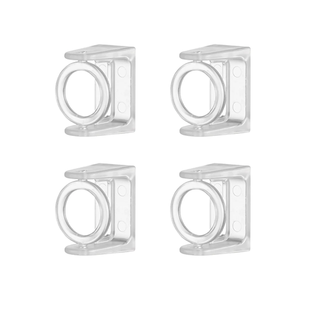 4Pcs Curtain Rod Hooks Holder Punch-Free Self Adhesive Clothes Rail Bracket Clamp Shower Curtain Hanging Rod Holders
4Pcs Curtain Rod Hooks Holder Punch-Free Self Adhesive Clothes Rail Bracket Clamp Shower Curtain Hanging Rod Holders