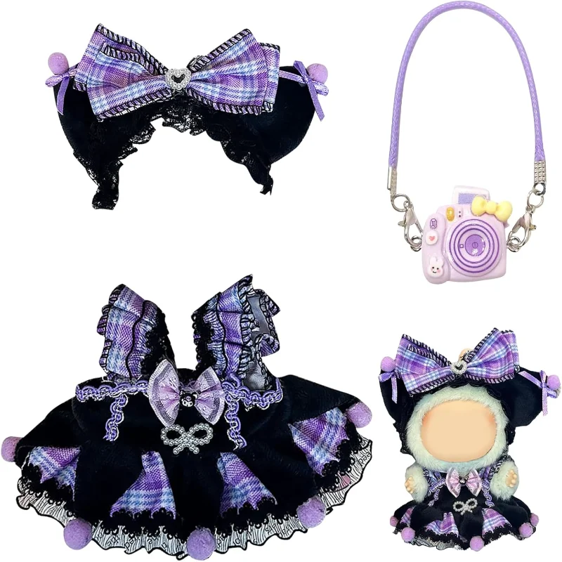 Pop-La-bu Doll Clothes, Bu-bu Plush Doll Clothes, Cute Toy Clothes, Matching Clothes for the La-bu Plush Toy, 17 cm Large Clothe
Pop-La-bu Doll Clothes, Bu-bu Plush Doll Clothes, Cute Toy Clothes, Matching Clothes for the La-bu Plush Toy, 17 cm Large Clothe