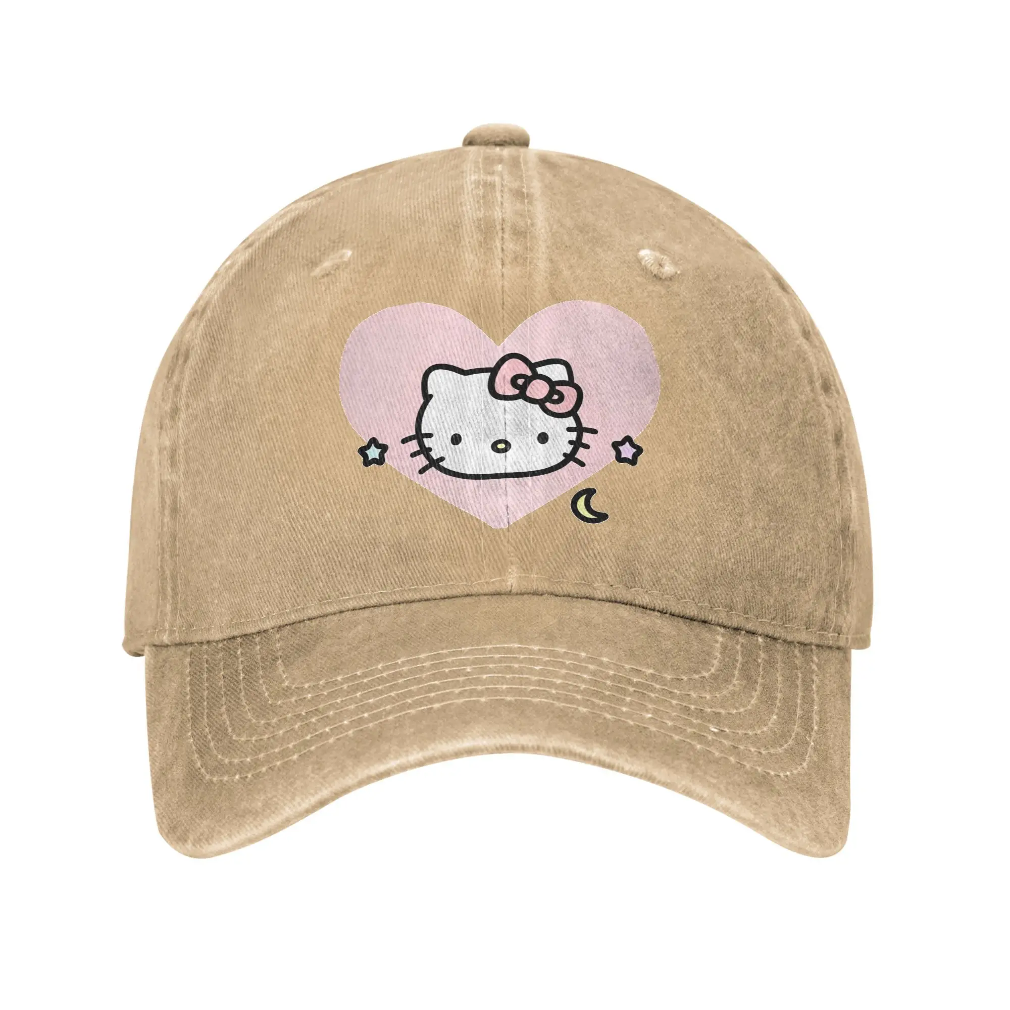 Бейсбольная кепка Hello Kitty Sun Kpop Rock, солнцезащитная мытая шляпа дальнобойщика, женская и мужская бейсболка в уличном стиле, дизайн
Бейсбольная кепка Hello Kitty Sun Kpop Rock, солнцезащитная мытая шляпа дальнобойщика, женская и мужская бейсболка в уличном стиле, дизайн