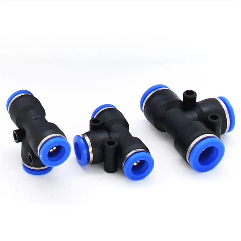 kuaishan 100Pcs PE Pneumatic Fittings Fitting Plastic T Type 3-Way for 4Mm 6Mm 8Mm 10Mm Tee Tube Quick Connector Lock PE-4
kuaishan 100Pcs PE Pneumatic Fittings Fitting Plastic T Type 3-Way for 4Mm 6Mm 8Mm 10Mm Tee Tube Quick Connector Lock PE-4