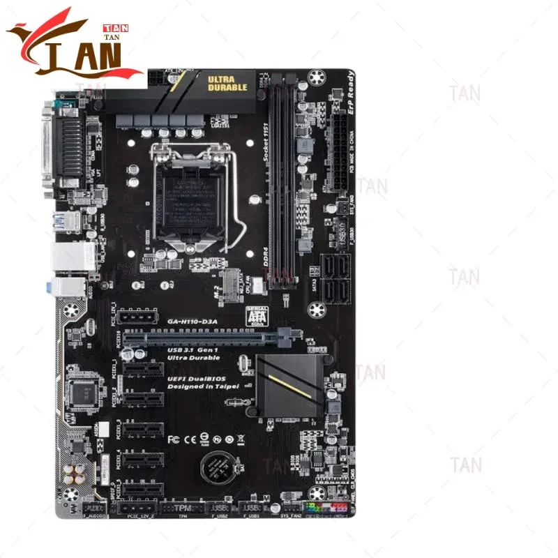 Материнская плата XMSJ для GIGABYTE GA-H110-D3A, 32 ГБ, LGA1151, DDR4, ATX, 100% протестирована, быстрая доставка TT
Материнская плата XMSJ для GIGABYTE GA-H110-D3A, 32 ГБ, LGA1151, DDR4, ATX, 100% протестирована, быстрая доставка TT