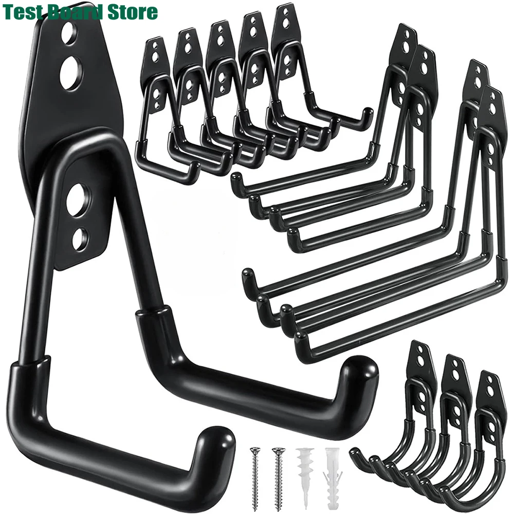 1Pce heavy-duty garage storage practical hook, steel tool storage hook, used for wall installation, anti slip coating
1Pce heavy-duty garage storage practical hook, steel tool storage hook, used for wall installation, anti slip coating