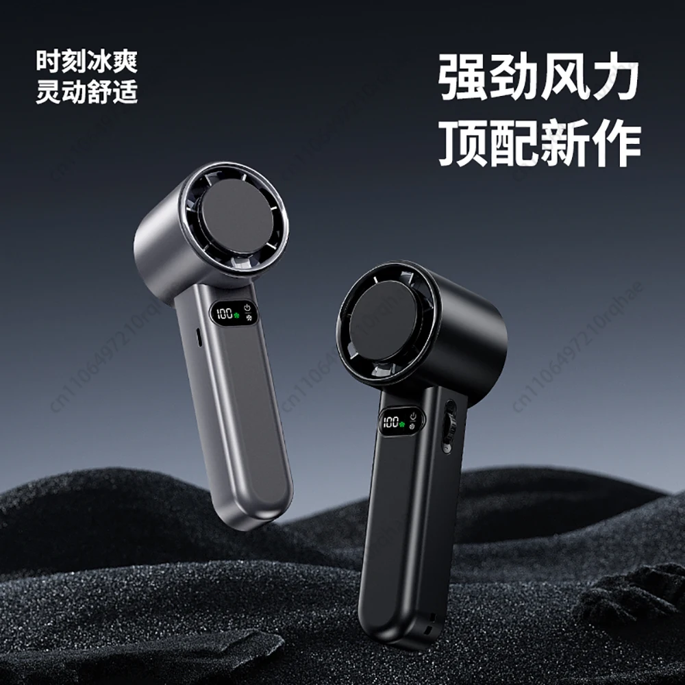 Handheld Turbo Cooling Fan with Ice Compress - Portable for Outdoor Sports & Travel, High-Speed Personal Air Cooler
Handheld Turbo Cooling Fan with Ice Compress - Portable for Outdoor Sports & Travel, High-Speed Personal Air Cooler